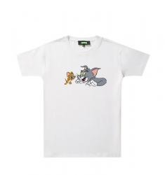 Lovely Tom et Jerry Cute T-shirts pour les filles de l’adolescence