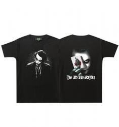 Double-sided printing Tee Batman Joker Boys White T Shirt