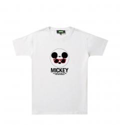 Disney Tee Shirt Mickey Mouse imprimé T-shirts pour couples