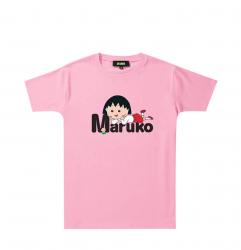 Chibi Maruko-chan Tees Original Design Customized T Shirts pour couples