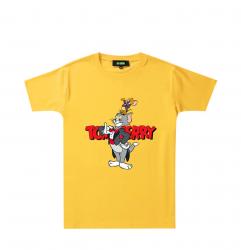 Tom and Jerry Tshirts Pink Shirt Girl