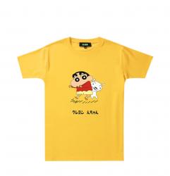 Crayon Shin-chan Shinnosuke Nohara Chemise Même Chemise Pour Couples