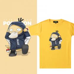 เสื้อสวมหมวก Psyduck โปเกมอนคู่การตั้งครรภ์เสื้อ