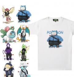 ออกแบบเดิม Snorlax Tee เสื้อ Pokemon น่ารักเสื้อสําหรับวัยรุ่น