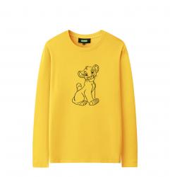 Disney Tee Long Sleeve The Lion King Couple T Shirts Acheter en ligne