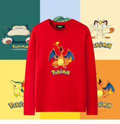 Charizard Tee Shirt Manches longues Pokemon Enfants T-Shirt