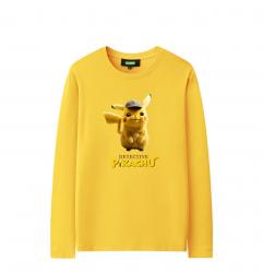 Pokemon Pikachu Long Sleeve Shirt Personalized Couple Shirt Designs