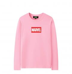 Marvel Logo Long Sleeve Shirt Cute Tees For Girls