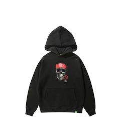 Musique Skull Hoodie Couple Sweatshirts En ligne