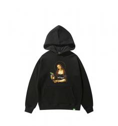 โมนาลิซ่าท็อปส์สาว Hoodies ลดราคา