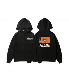 Obito Uchiha Zip Hooded Coat Naruto Boys Zip Up Jacket 