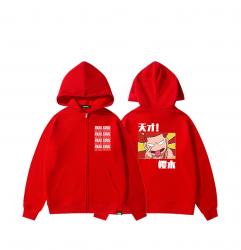 Hanamichi Sakuragi Girls Zip Up Sweatshirt Slam Dunk Tops