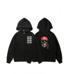 Musique Skull Coat Kids Zip Up Hoodie