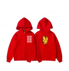 Marvel Iron Man Hooded Jacket Baby Boy Zip Up Hoodie