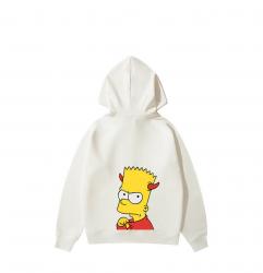 The Simpsons Hooded Jacket Double-sided printing Little Girl Hoodies