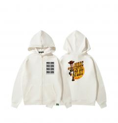 ดิสนีย์ ของเล่น เรื่อง Woody Hoodies เด็กชาย ซิป ขึ้น เสื้อ