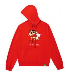 Crayon Shin-chan Tops Oversized Hoodie Boys