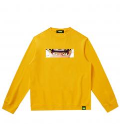 Naruto Tops Naruto Uzumaki Cou rond Filles Sweatshirt Amis