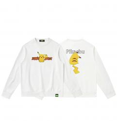 Pokemon Pikachu Coat Double-sided printing Couple Sweatshirts