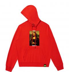 Famous Painting Da Vinci Mona Lisa Hooded Coat Boys Designer Hoodies