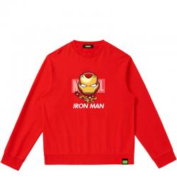 Marvel Iron Man Tops Couple Hoodies Pas cher