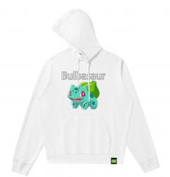 Pokemon Bulbasaur Hoodies Barn Svart Hoodie