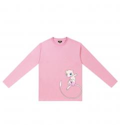 Mew T-Shirt Long Sleeve Pokemon Black Shirt Kids