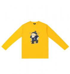 โปเกมอน Psyduck แขนยาว Tshirts เสื้อของเธอของเขา