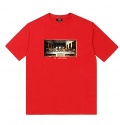 Famous Painting The Last Supper Tshirts Black Couple T Shirts