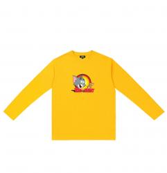 Original Design Tee Long Sleeve Tom and Jerry Tee For Girl