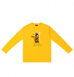 Pokemon Pikachu Long Sleeve Tees Boy Shirt