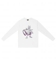 Pokemon Mewtwo Long Sleeve Tees Simple Couple Shirt Designs