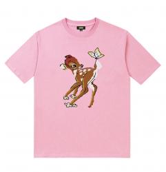 Disney Bambi Sika deer Shirts Cute Boys Tees