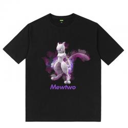 Pokemon Mewtwo Tshirt Chemises mignonnes pour les garçons