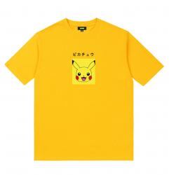 Pikachu Tee Pokemon Girls Black Shirt