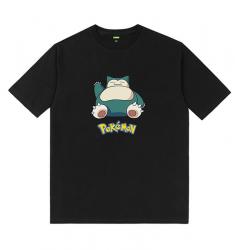 Pokemon Snorlax T-Shirts Tee Couple