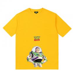 Buzz Lightyear Disney T-Shirt Toy Story Black Couple T Shirts