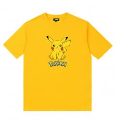 Pokemon Pikachu T-Shirts Couple Tees