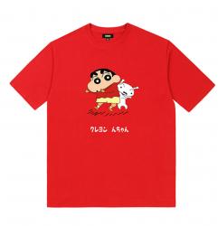 Crayon Shin-chan Tees Girls Black T Shirt