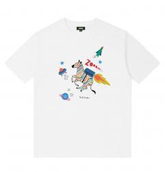 Spaceman couleur zèbre Tee NASA Couple Tees