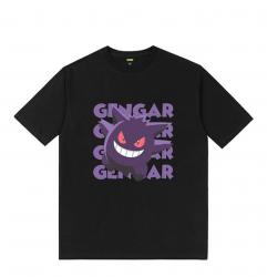 Gengar Tee Shirt Pokemon Unisex Chemises pour couples