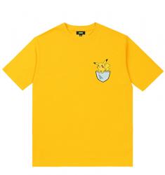 Pikachu Tee Shirt Pokemon Custom Couple Chemises