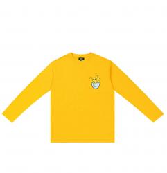 Pokemon Pikachu Long Sleeve Shirts Yellow T Shirt Childrens