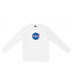 NASA Chemises à manches longues Amis Couple T Shirt