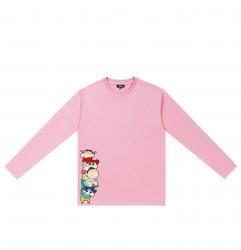 Crayon Shin-chan Long Sleeve Tees Couple T Shirt