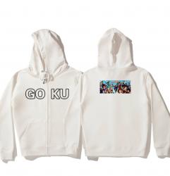 Dbz Hoodies  Boys Zip Up Fleece