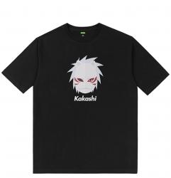 Kakashi Hatake T-Shirt Naruto Printed T Shirts For Girl 
