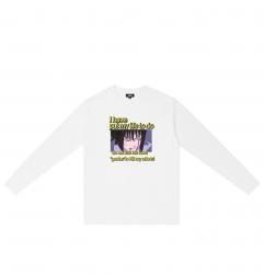 Naruto Long Sleeve Shirts Uchiha Sasuke Yellow T Shirt Childrens 