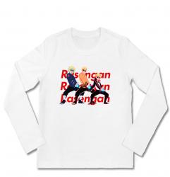 Naruto Shirt Naruto Uzumaki Long Sleeve Couples Choix Chemises