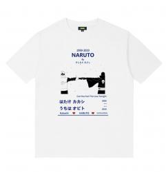 Naruto Shirt Obito UchihaKakashi Hatake Boys Yellow Shirt